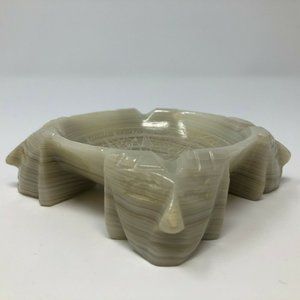 Onyx/ Alabaster vintage ashtray